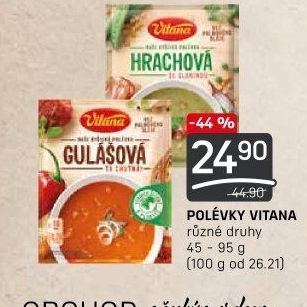Instantní polévky Vitana