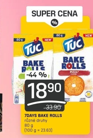 Krekry Bake rolls 7 Days