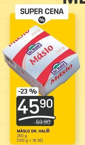 Máslo Dr.Halíř