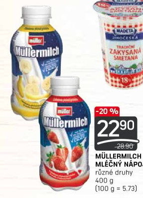 Nápoj mléčný Müllermilch Müller