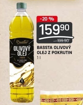 Olivový olej z pokrutin Bassta