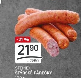 Párečky štýrské Steinex