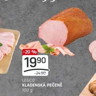 Pečeně kladenská LE&amp