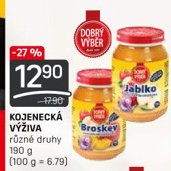 Přesnídávka ovocná Dobrý Výběr