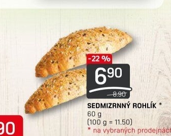 Sedmizrnný rohlík