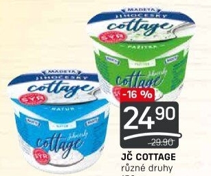 Sýr Cottage Jihočeský Madeta
