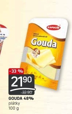 Sýr Gouda 48% Kapucín