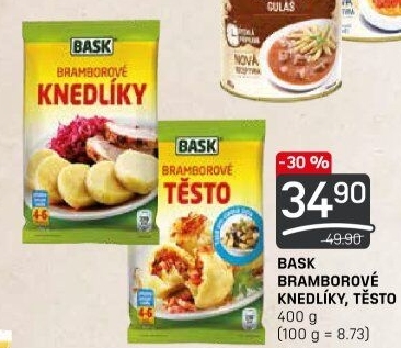 Těsto bramborové v prášku Bask