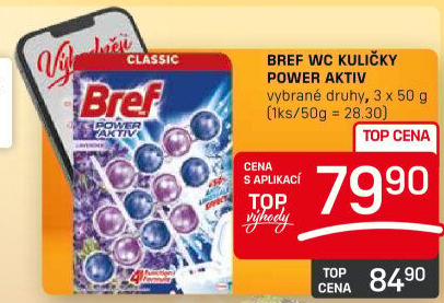 WC blok tuhý Power Aktiv Bref