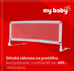 DĚTSKÁ ZÁBRANA NA POSTÝLKU