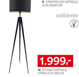 STOJACÍ SVÍTIDLO