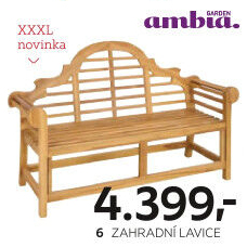 ZAHRADNÍ LAVICE