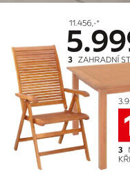 ZAHRADNÍ SKLÁDACÍ KŘESLO