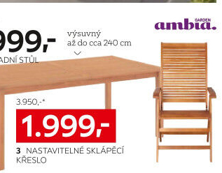ZAHRADNÍ STŮL