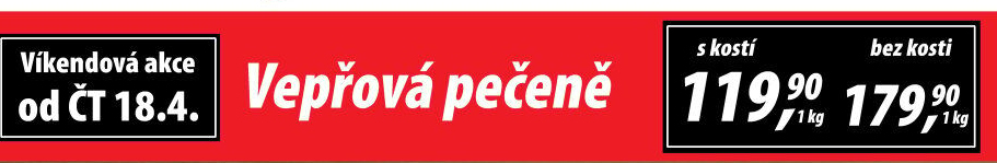 Vepřová pečeně s kostí