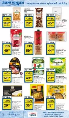 akční leták Tesco 17.4.2024-23.4.2024