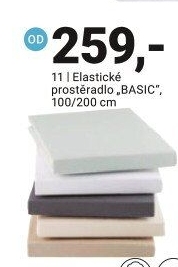 ELASTICKÉ PROSTĚRADLO „BASIC“