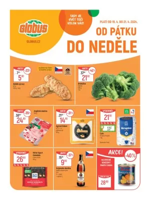 akční leták Globus 17.4.2024-23.4.2024