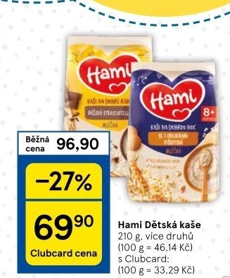 Kaše dětská Hami