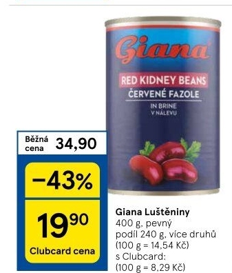Luštěniny Giana