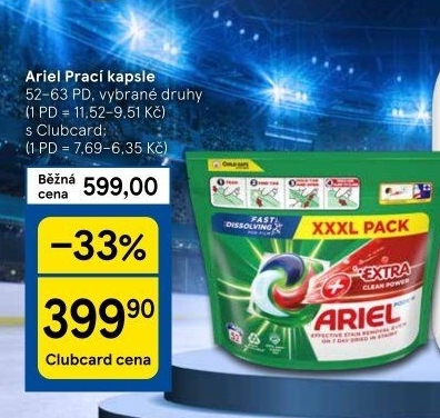 Prací kapsle Ariel