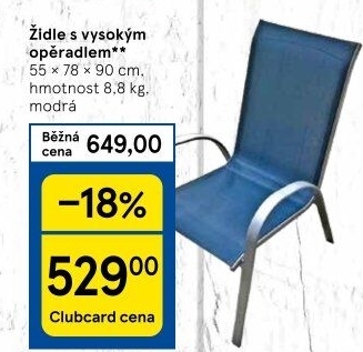 Zahradní židle