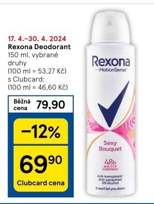 Deodorant sprej Rexona