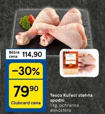 Kuřecí stehna Tesco