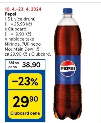 Limonáda Pepsi