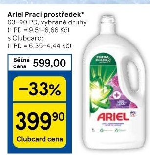 Prací prostředky Ariel