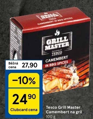 Sýr Camembert na gril Grill Master Tesco