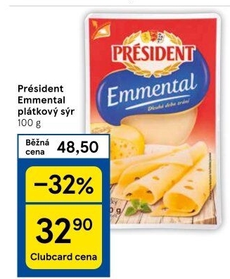 Sýr Ementál Président