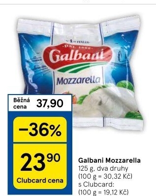 Sýr Mozzarella Galbani