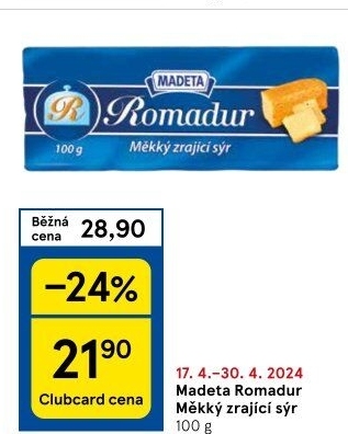 Sýr Romadur Madeta