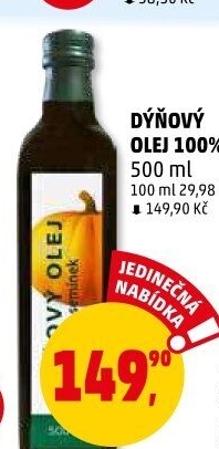 Dýňový olej