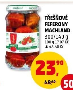 Feferony třešňové Machland