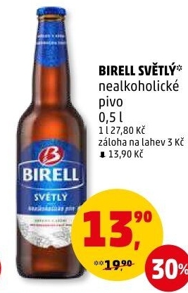 Nealkoholické pivo Birell
