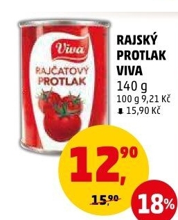 Rajčatový protlak Viva
