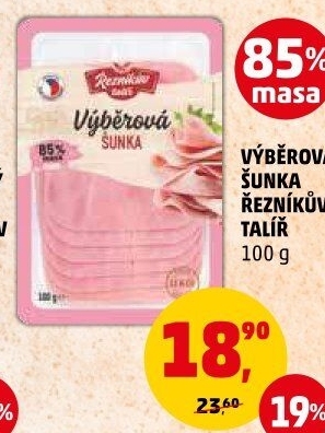 Šunka výběrová Řezníkův talíř