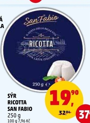 Sýr Ricotta San Fabio