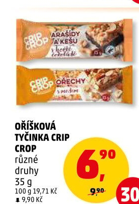 Tyčinka oříšková Crip Crop