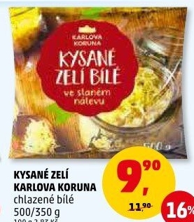 Zelí bílé kysané Karlova Koruna