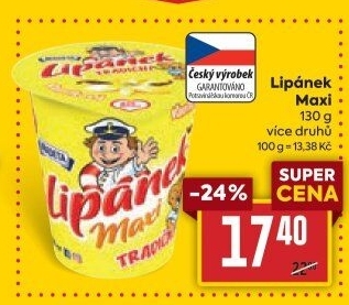 Dezert Lipánek Madeta