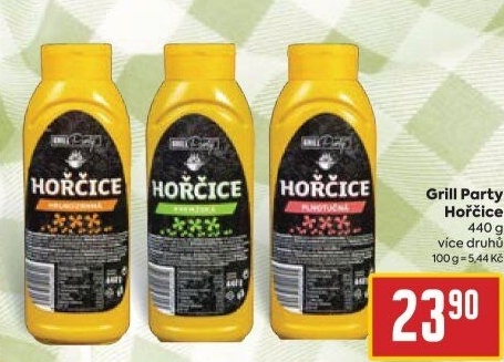 Hořčice Grill Party