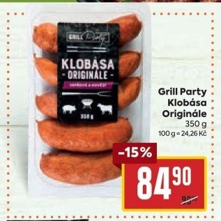 Klobása Originále Grill Party