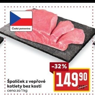 Kotleta vepřová bez kosti