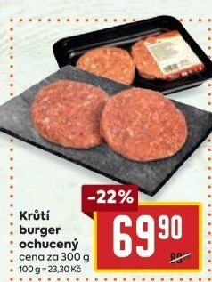 Krůtí hamburger Prominent