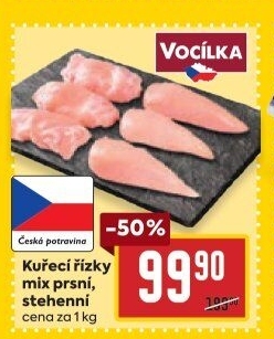 Kuřecí řízky mix Vocílka