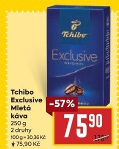 Mletá káva Tchibo Exclusive