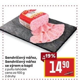 Nářez sendvičový Váhala